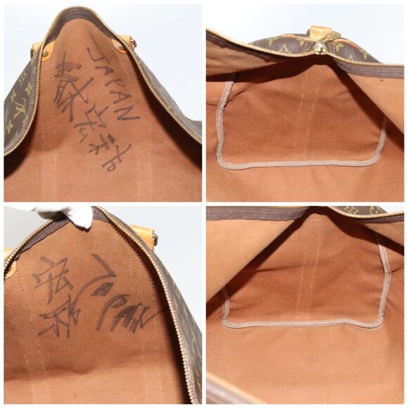 LOUIS VUITTON Monogram Keepall Bandouliere 60 Boston Bag M41412 LV Auth 120998 - Picture 16 of 16
